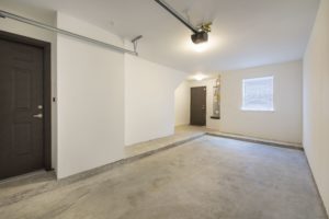 1 Car Garage with electric garage door and Entry to Townhouse